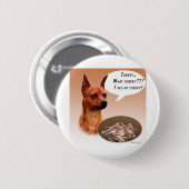Miniature Pinscher Türkei Button (Vorne & Hinten)