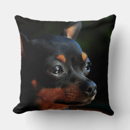 Miniature Pinscher-Wurfkissen Kissen