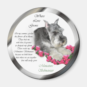 Miniature Schnauzer Art Ohrts Magnet