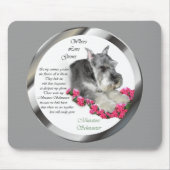 Miniature Schnauzer Art Ohrts Mousepad (Vorne)