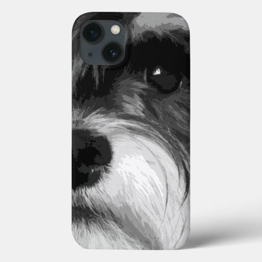 Miniature Schnauzer Case-Mate iPhone Hülle (Rückseite)