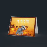 Miniature Schnauzer Chanukah Card Menorah Feiertagskarte<br><div class="desc">Familie und Freunde während der Chanukah Saison zu erinnern ist eine wunderbare Möglichkeit, in Touch mit den Menschen behalten, die Sie Liebe und kümmern sich. Ich habe diese Chanukah-Karten mit Liebe und Sorgfalt erstellt, und ich bin sicher, jeder, der Lieben Hunde wird sich freuen, sie zu erhalten. Sie haben die...</div>