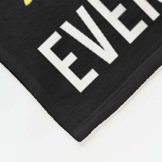 Miniature Schnauzer Christmas I'm Fine Everything  Fleecedecke (Ecke)