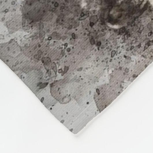 Miniature Schnauzer Dog Blanket Fleecedecke (Ecke)