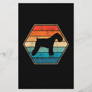 Miniature Schnauzer Dog Geschenk Briefpapier