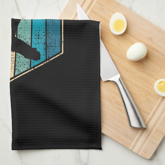 Miniature Schnauzer Dog Geschenk Geschirrtuch (Viertel Falte)