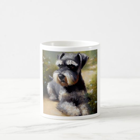 Miniature Schnauzer Dog Kaffeetasse (Mittel)