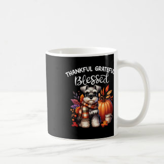 Miniature Schnauzer Dog Pumpkin Gewürz glücklich F Kaffeetasse