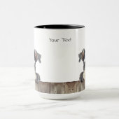 Miniature Schnauzer Dog Tasse (Zentrum)