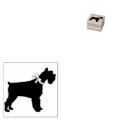 Miniature Schnauzer Doppy Gummistempel (Stempel)