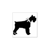 Miniature Schnauzer Doppy Gummistempel (Prägung)