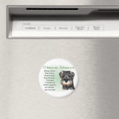 Miniature Schnauzer Geschenke Magnet (In Situ (Geschirrspüler))