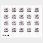 Miniature Schnauzer Geschenke Runder Aufkleber (Blatt)