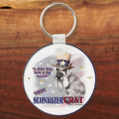 Miniature Schnauzer Geschenke Schlüsselanhänger (Vorderseite)