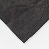 Miniature Schnauzer Halloween Beängstigend Fleecedecke (Ecke)