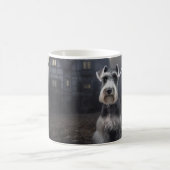 Miniature Schnauzer Halloween Beängstigend Kaffeetasse (Mittel)