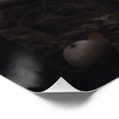 Miniature Schnauzer Halloween Beängstigend Poster (Ecke)