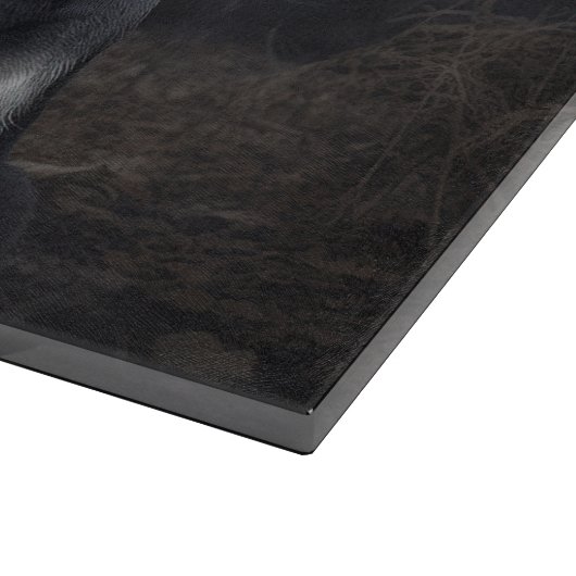 Miniature Schnauzer Halloween Beängstigend Schneidebrett (Ecke)