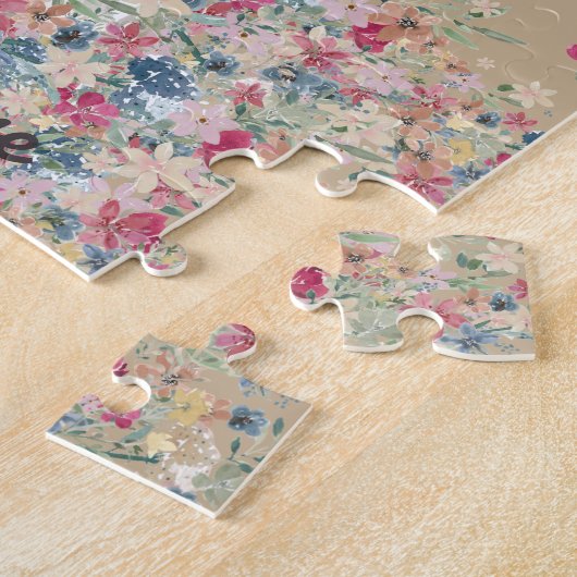 Miniature Schnauzer Hundewelpen Puzzle (Seite)