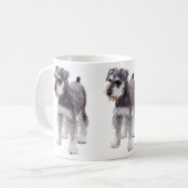 Miniature Schnauzer Kaffeetasse (Vorderseite Links)