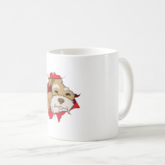 Miniature Schnauzer Kaffeetasse (VorderseiteRechts)