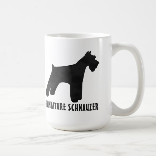 Miniature Schnauzer Kaffeetasse (Rechts)
