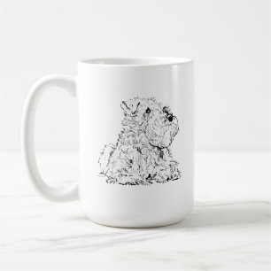 Miniature Schnauzer Kaffeetasse, Hunde-Liebhaber Kaffeetasse