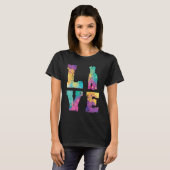 Miniature Schnauzer-Liebe T-Shirt (Vorne ganz)
