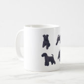Miniature Schnauzer Magie Kaffeetasse (Vorderseite Links)