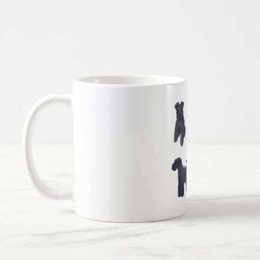 Miniature Schnauzer Magie Kaffeetasse (Links)