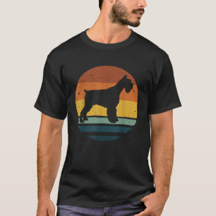 Miniature Schnauzer Mini Vintag Retro Hund Mama Va T-Shirt