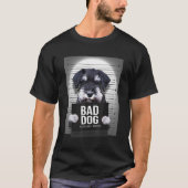 Miniature Schnauzer Mugshot Shirt (Vorderseite)