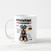Miniature Schnauzer Owner Funny Mini Schnauzer Lov Kaffeetasse (Links)