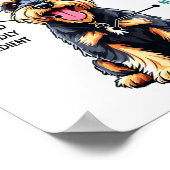 Miniature Schnauzer Owner Funny Mini Schnauzer Lov Poster (Ecke)