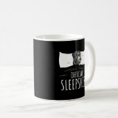 Miniature Schnauzer Pajama Offiziell Sleep Kaffeetasse (VorderseiteRechts)