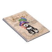 Miniature Schnauzer Pirate Notizblock (Rechte Seite)