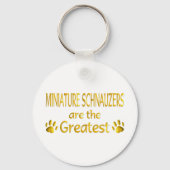 Miniature Schnauzer Schlüsselanhänger (Vorderseite)