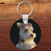 Miniature Schnauzer Schlüsselanhänger (Vorderseite)