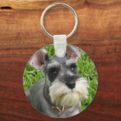 Miniature Schnauzer Schlüsselanhänger (Vorderseite)