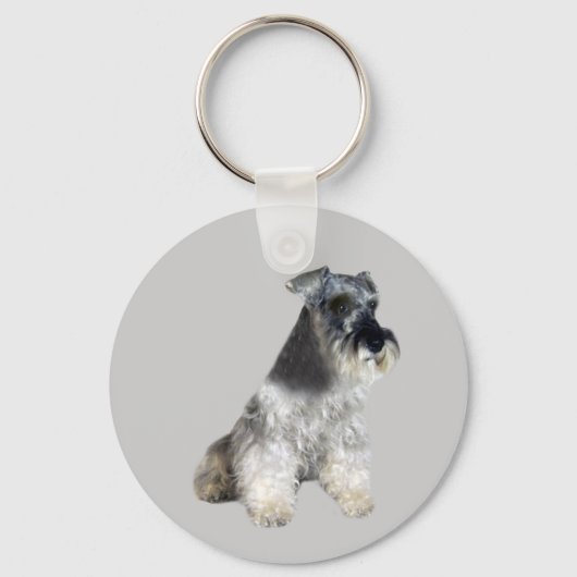Miniature Schnauzer Schlüsselanhänger (Vorderseite)