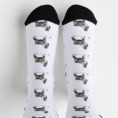 MINIATURE SCHNAUZER SOCKEN (Oben)