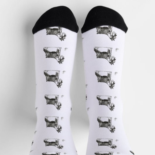 MINIATURE SCHNAUZER SOCKEN (Oben)