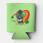 Miniature Schnauzer St Patricks Dosenkühler (Vorderseite)