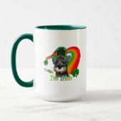 Miniature Schnauzer St Patricks Tasse (Links)