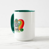 Miniature Schnauzer St Patricks Tasse (Vorderseite Links)