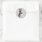 Miniature Schnauzer Sticker (Tasche)