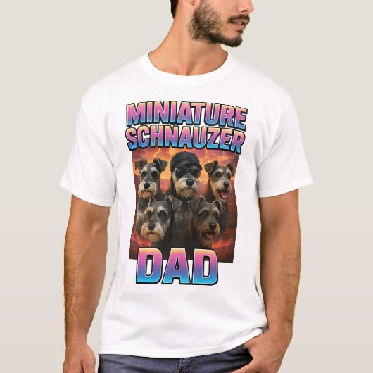 Miniature Schnauzer T-Shirt (Vorderseite)
