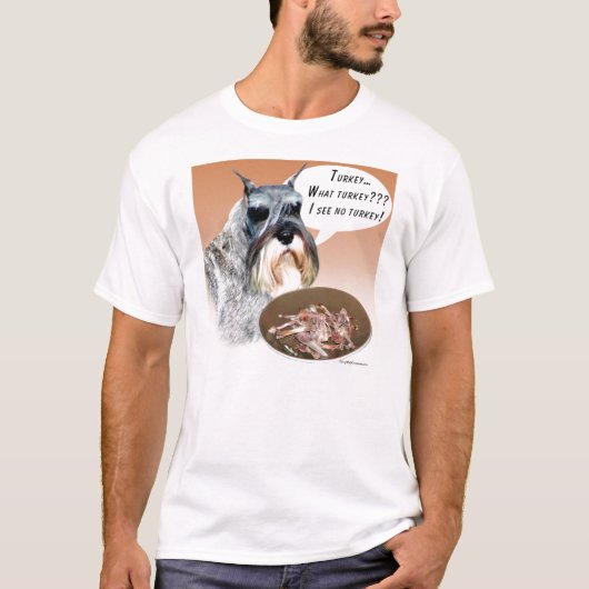 Miniature Schnauzer Türkei T-Shirt (Vorderseite)