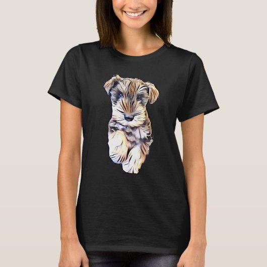 Miniature Schnauzer Welppy T-Shirt (Vorderseite)