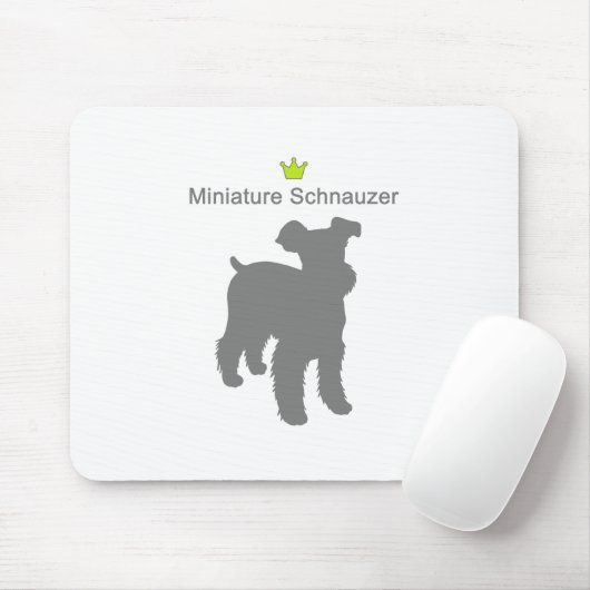 Miniature Schnauzerg5 Mousepad (Mit Mouse)